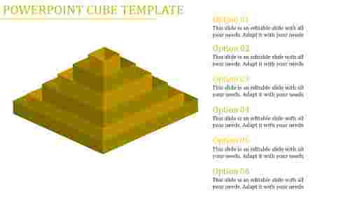 powerpoint cube template-Powerpoint Cube Template-6-Yellow